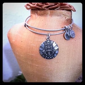 Alex and Ani Hand of Fatima II bracelet silver